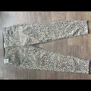 Cheetah Print Jeans
